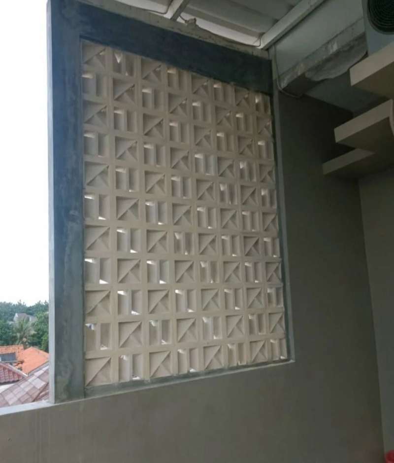 Promo Roster Beton Motif Anti Tampias Kupu Kupu Minimalis SINAR ROSTER