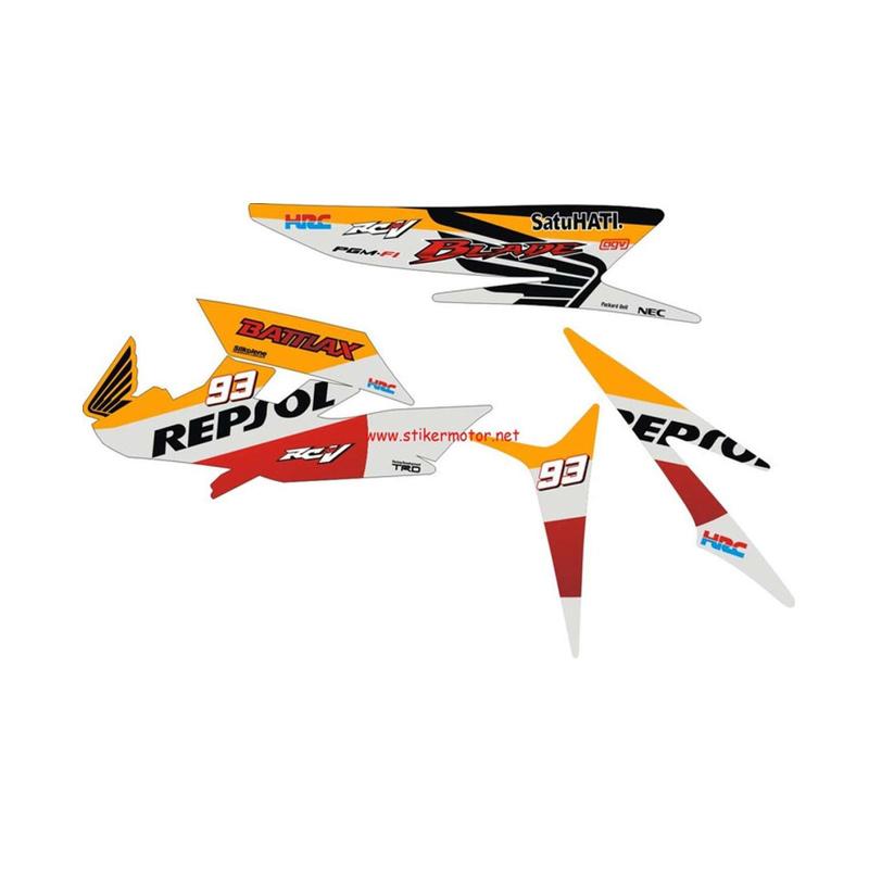 Jual Full Body Motor Blade Repsol Terbaru Dengan Harga Termurah Di 2024 ...