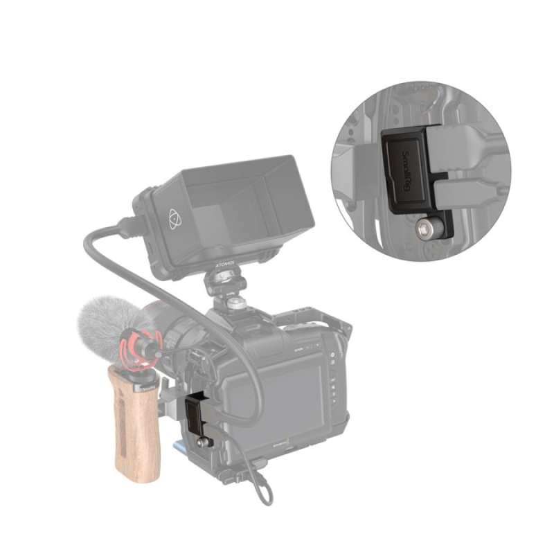 Promo SmallRig HDMI & USBC RightAngle Adapter for BMPCC 6K Pro 3289