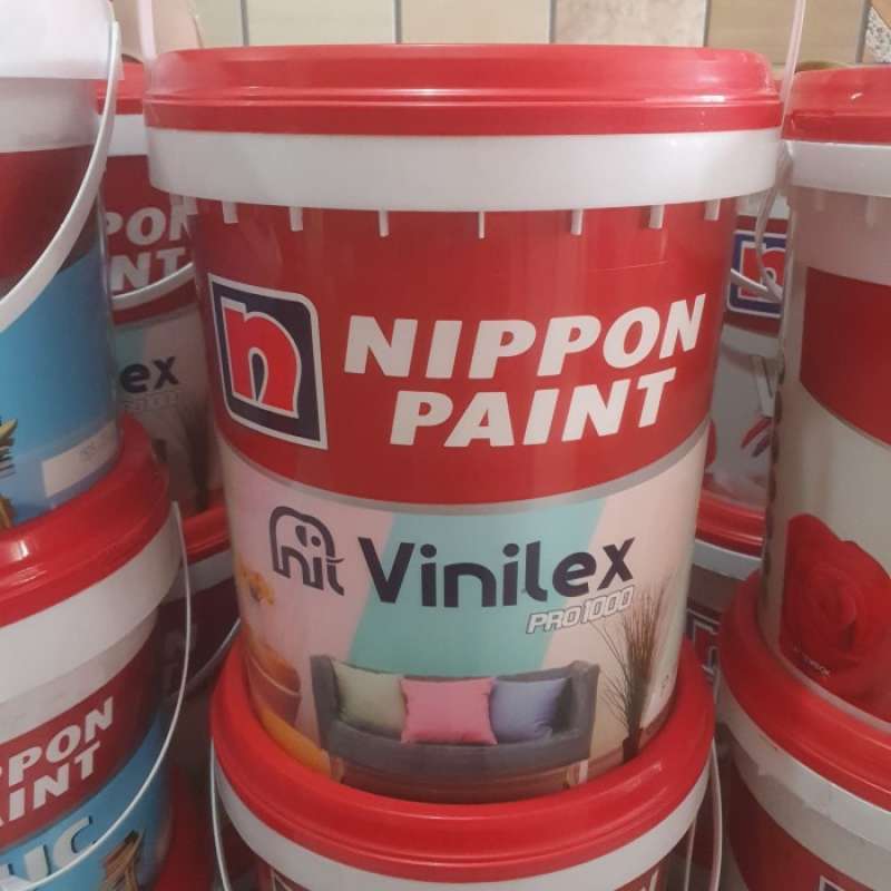 Jual CAT TEMBOK VINILEX PRO 1000 TINTING PAIL / PEL 25 KG NIPPON PAINT