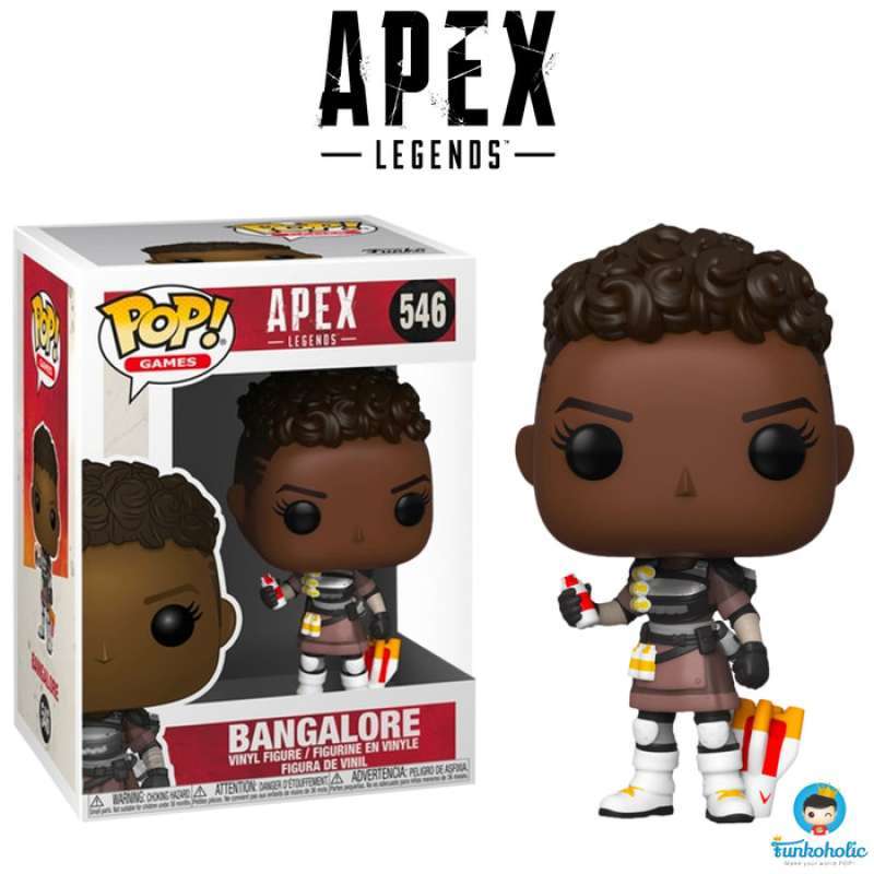 Jual Funko 546 POP! Games Apex Legends Bangalore Action Figure di