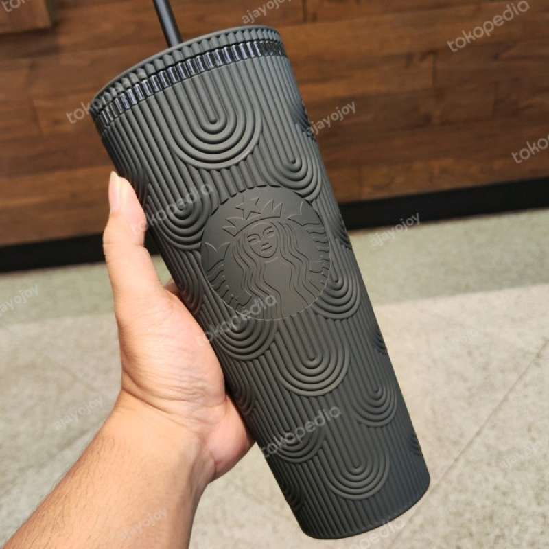 Jual Tumbler Starbucks Studded Blink Black Matte di Seller Yasstore