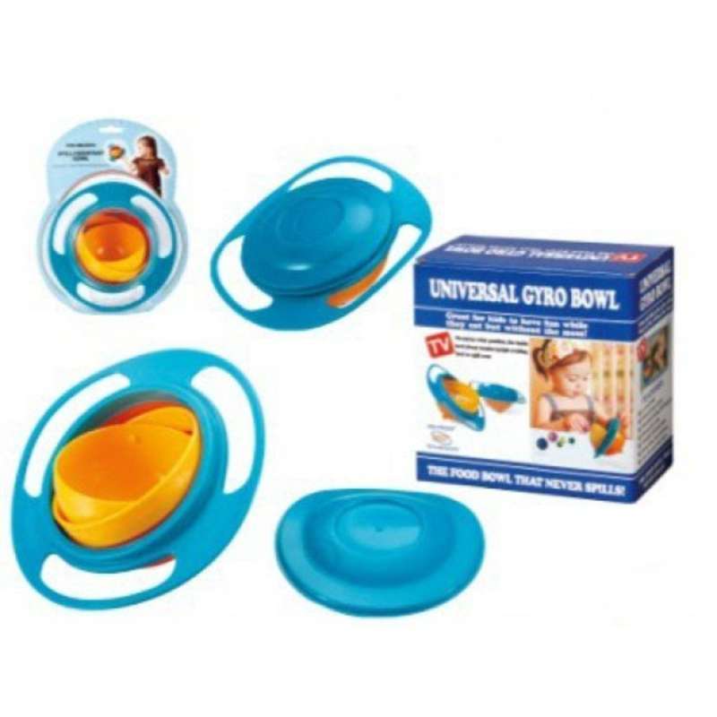 Baby 2 Go Universal Gyro Bowl Mangkuk Makan Anak Anti Tumpah - Search