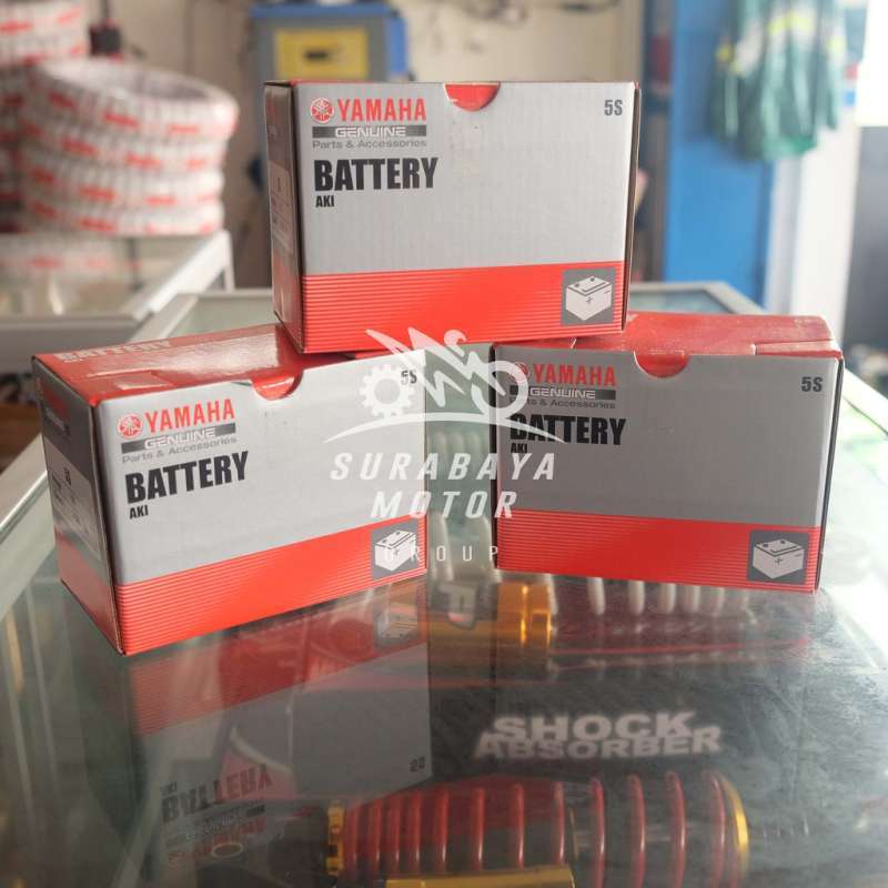 Jual Yuasa YTZ5S Aki Motor Yamaha GTZ5S Genuine Kering 12V 3,5Ah di