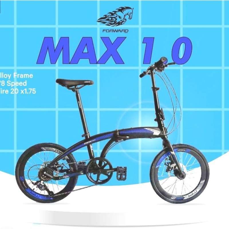Sepeda Forward Jual Sepeda Lipat 20 Max 1.0 Forward Baham Alloy Terjangkau Di Seller ...
