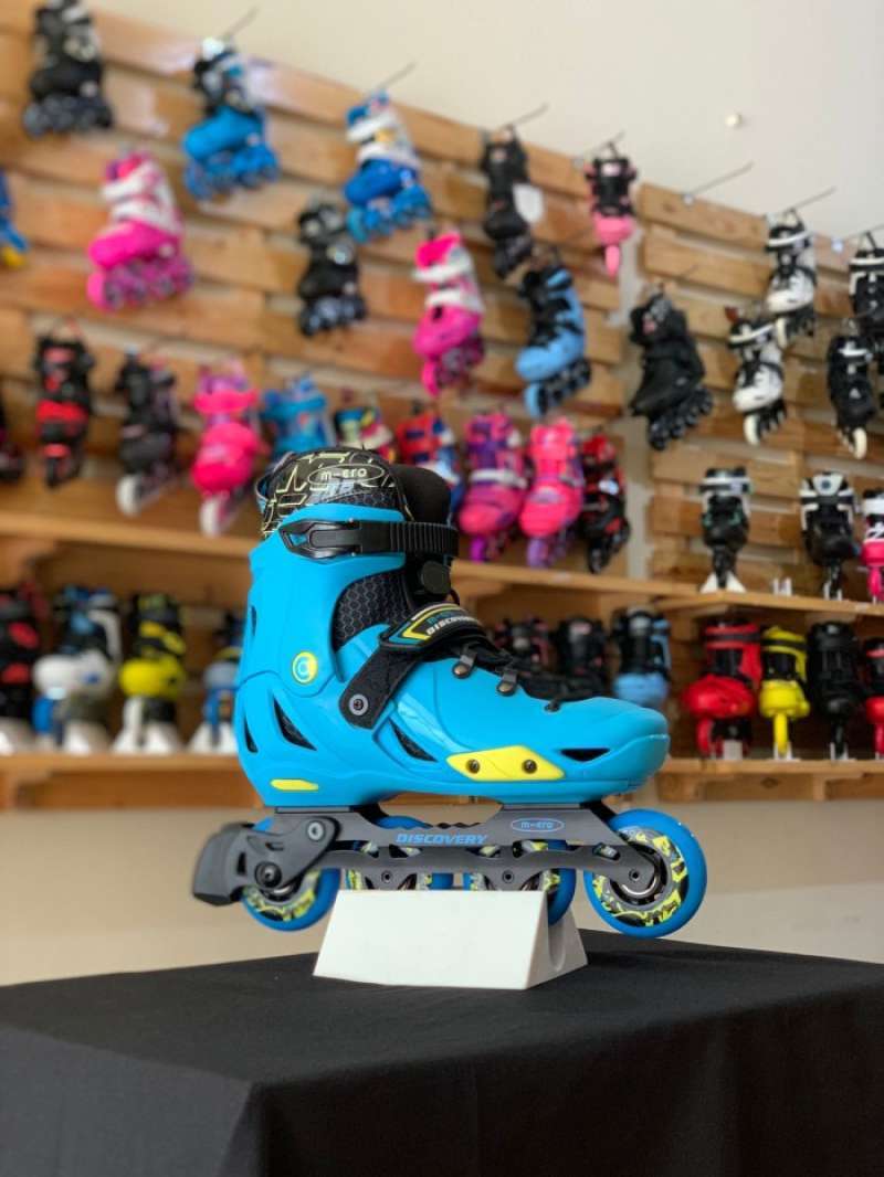Jual SEPATU RODA INLINE SKATE MICRO DISCOVERY BLUE di Seller Yesen