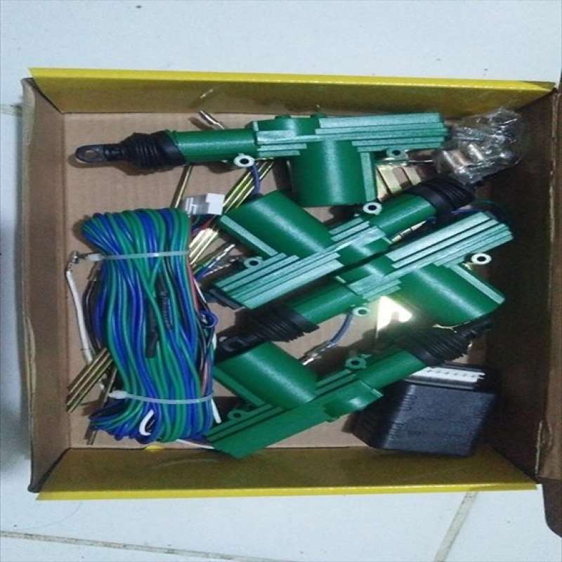Jual Central Lock Pistol Set Mobil Door Pintu Komplit Universal King W
