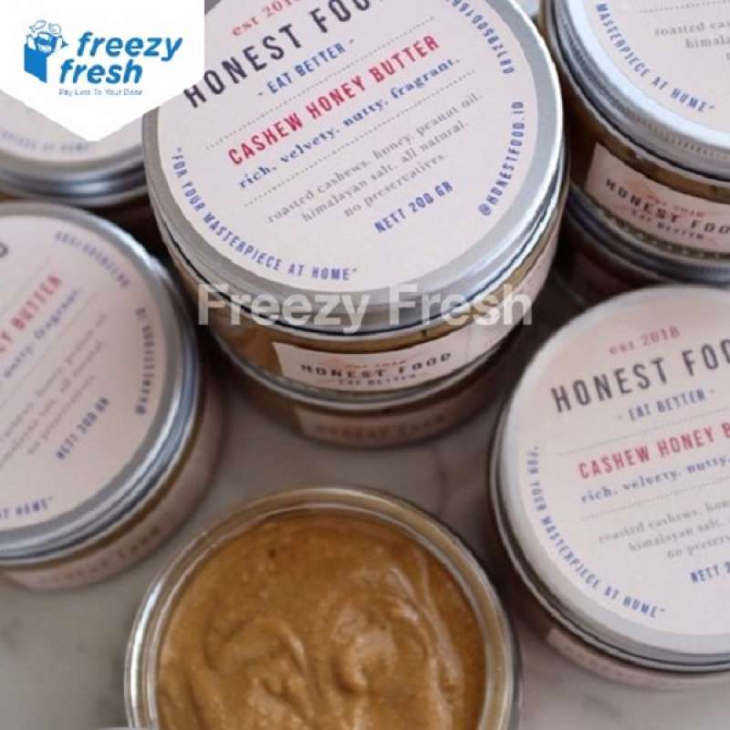 Jual Freezy Fresh Honey Roasted Cashew Butter By Honest Food [400 G] Di ...