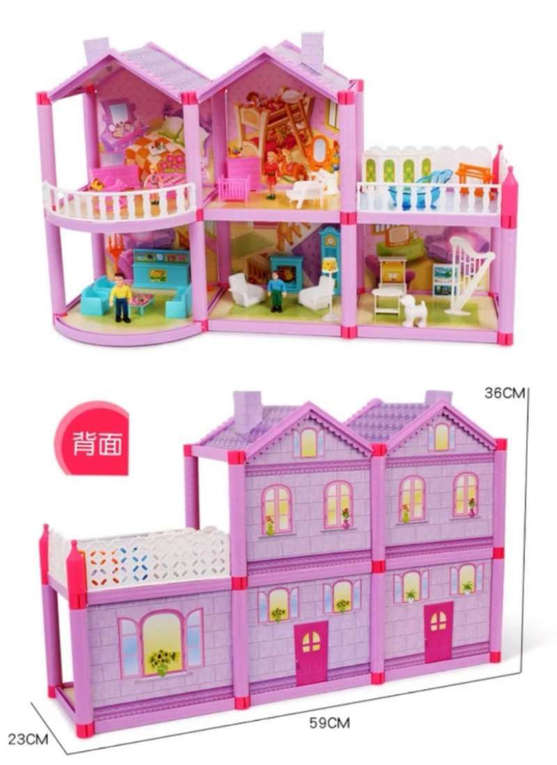 Gambar Rumah Rumahan Mini Dari Kayu - Suasana alamnya yang hijau