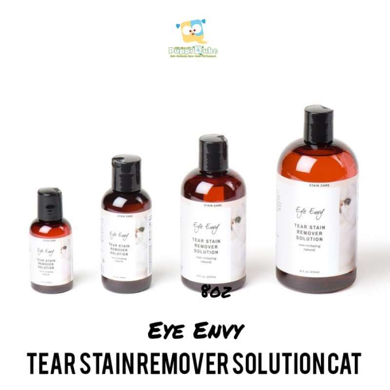 Promo Eye Envy Tear Stain Remover Solution CAT 8oz Vitamin MATA
