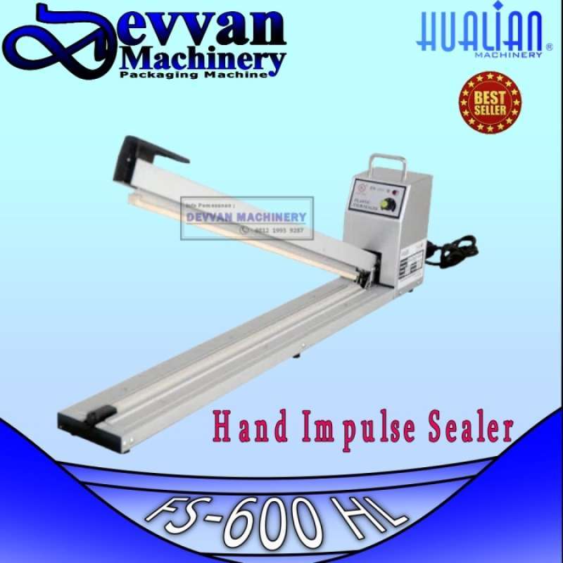 Jual Mesin Press Plastik 60 Cm Hand Impulse Sealer Fs 600H di Seller