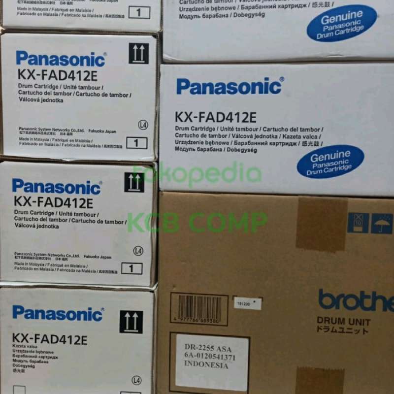 Promo Drum Unit Panasonic KX-FAD412E Original KX-MB1900 KX-MB2000 KX ...