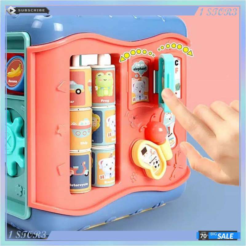 Promo Mainan Bayi Kotak Baby Box Shape Sorter Baby Shape Sorter