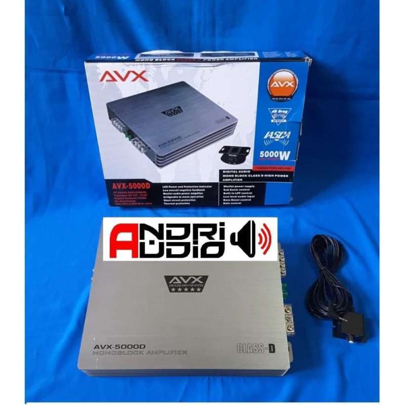 Jual Deskripsi Dijual POWER AMPLIFIER MONOBLOK AVX 5000D CLASS D SUPLAY ...