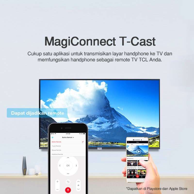 Jual Tcl 32 Inch Android Smart Led Tv Hd Google Ai & Dolby Audio L32a3 ...