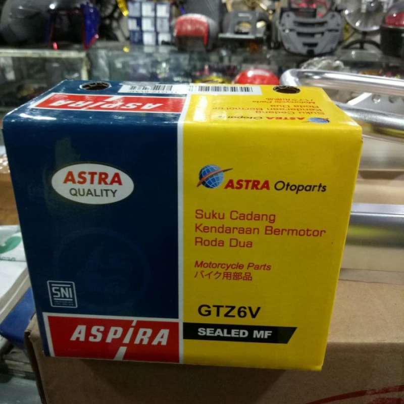 Promo Aki accu kering GTZ6V Diskon 23% di Seller Karbura Store - Duri