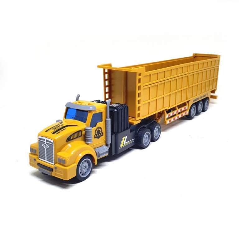 Jual Mainan Rc Remote Control Dump Truck City Transport Multicolor di