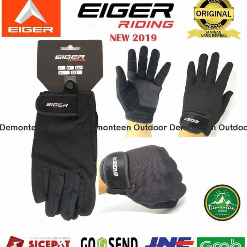 Jual Sarung tangan touchscreen motor eiger new riding full not