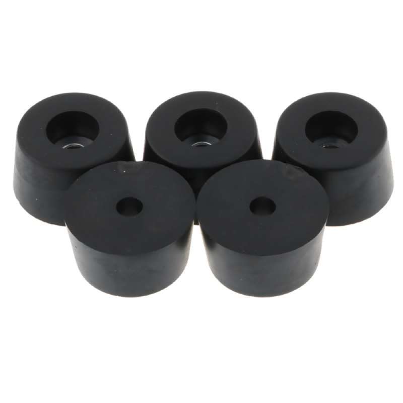 Promo 5 Pack Rubber Feet Bumpers Amplifier Speaker Leg Foot