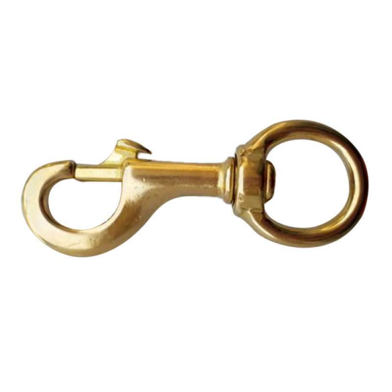 Jual Brass Single End Swivel Eye Bolt Snap Hook Clip for Scuba Diving