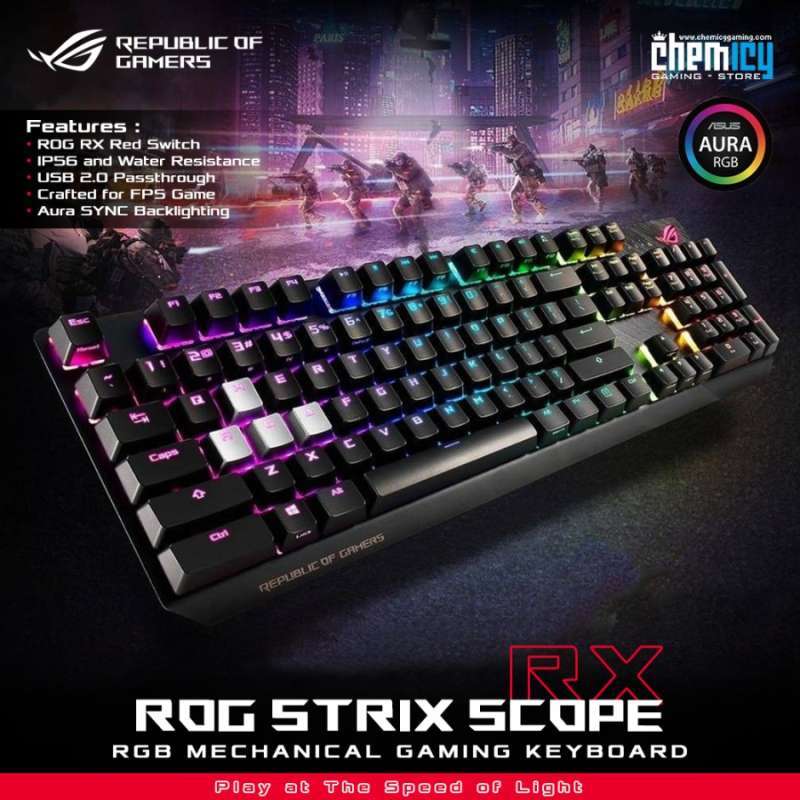 Jual Rog Keyboard Mechanical Original Murah - Harga Diskon Februari ...