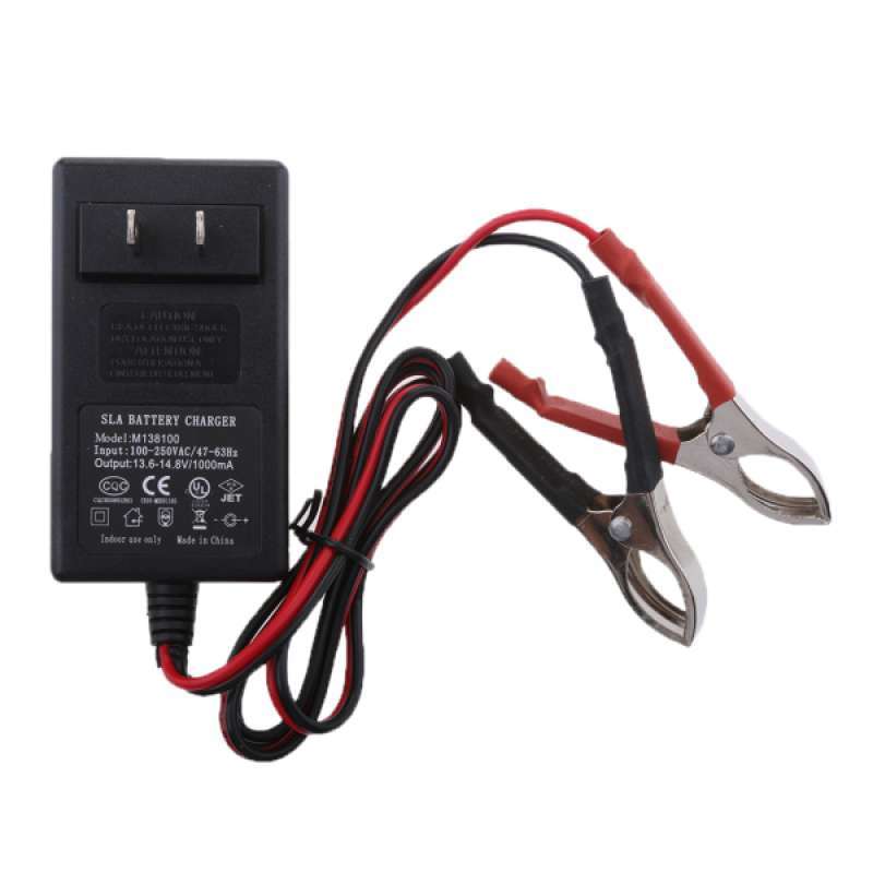 Jual 12V 1A Lead Acid Battery Charger For Toy Car Motorbike Quad Bike