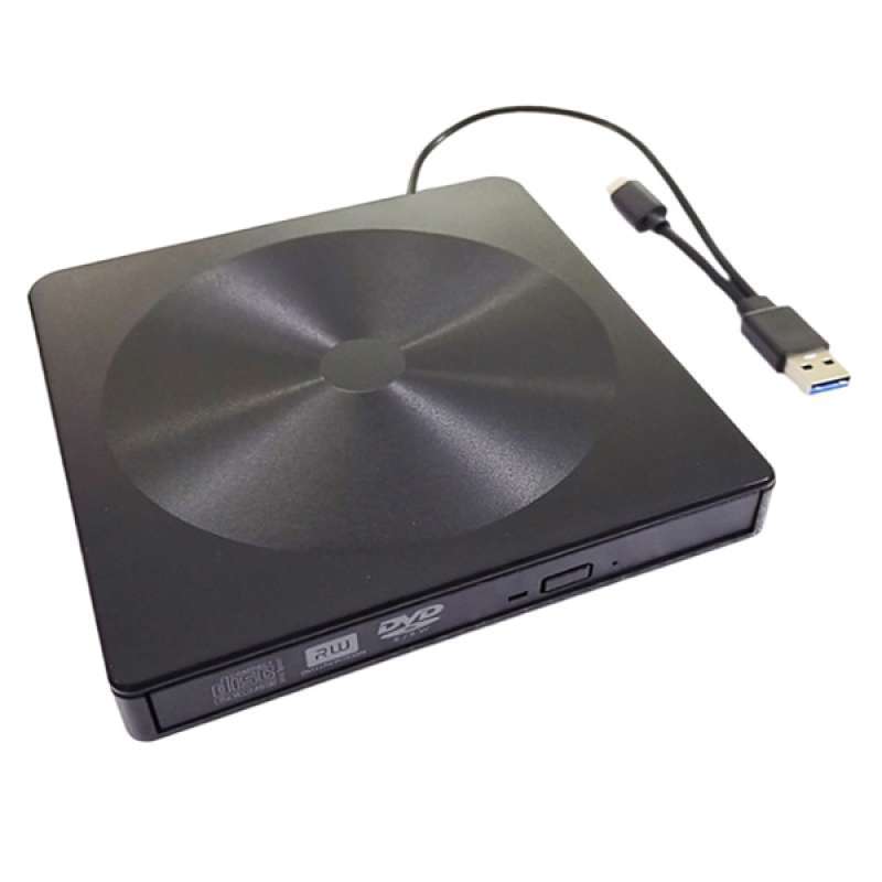 Promo USB External DVD Player Reader CD Burner Drive Writer Black For