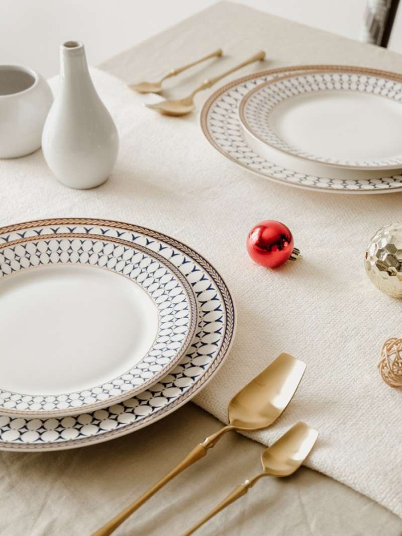 Promo Moulin Ceramic Dinnerware Set / Peralatan Piring Makan Keramik