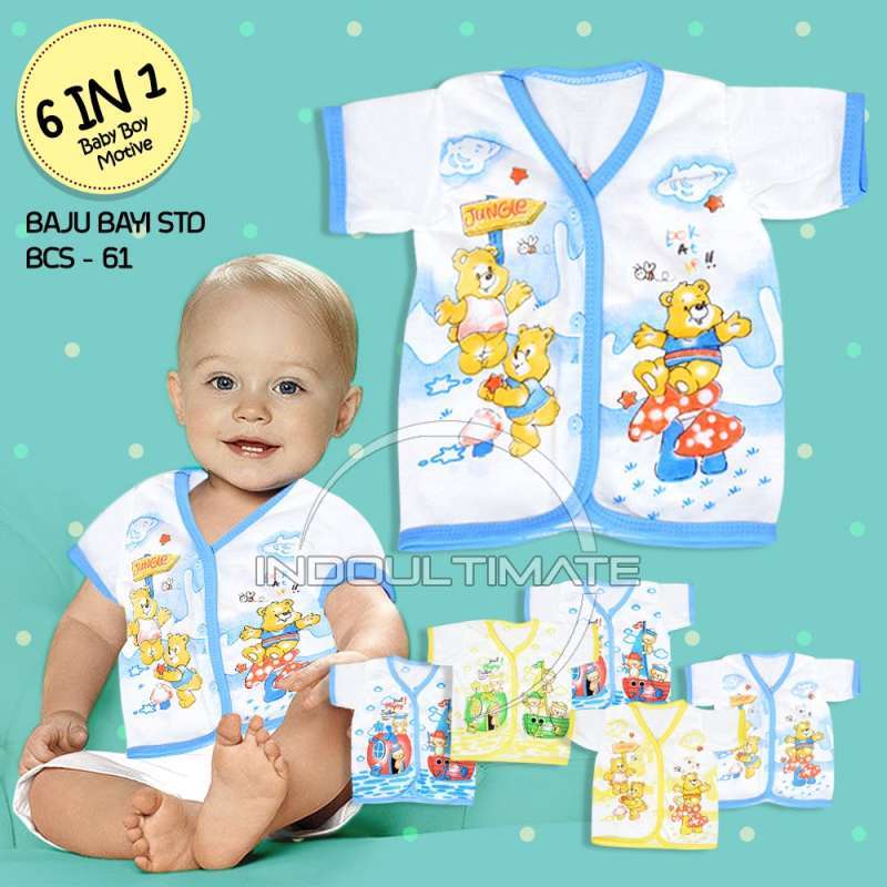 √ Baby Leon 6 Pcs Baju Bayi Baru Lahir [bisa Cod] Baju Bayi Perempuan
