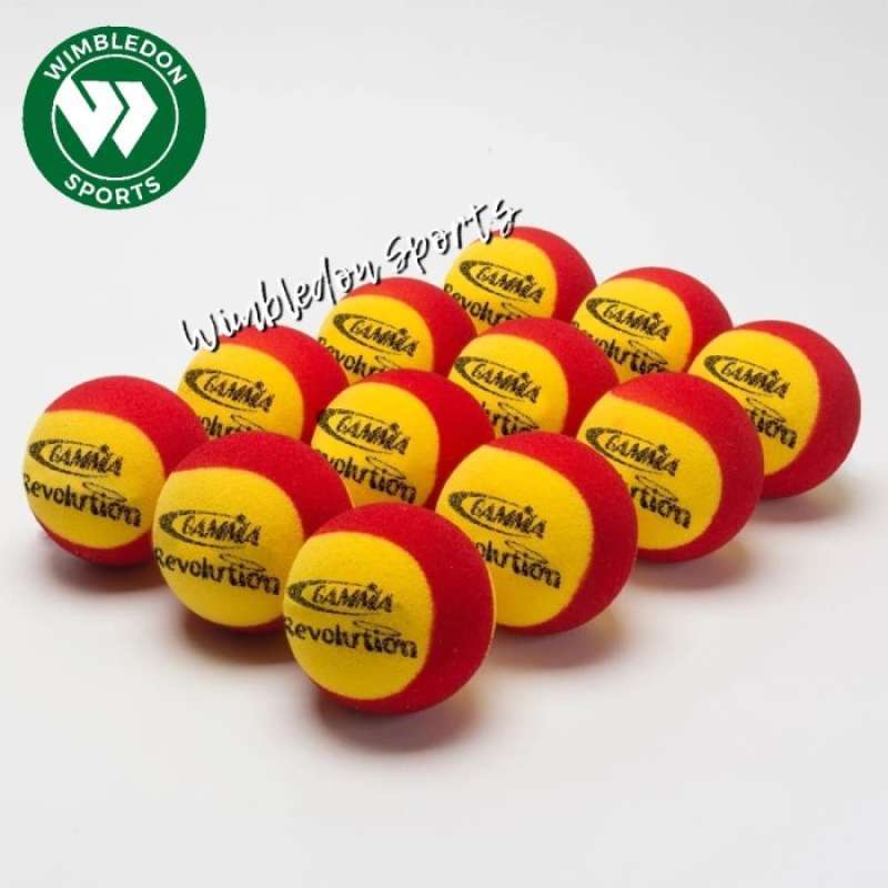 Promo Gamma Revolution Foam Ball/ Bola Tenis Busa Gamma / Tennis Foam