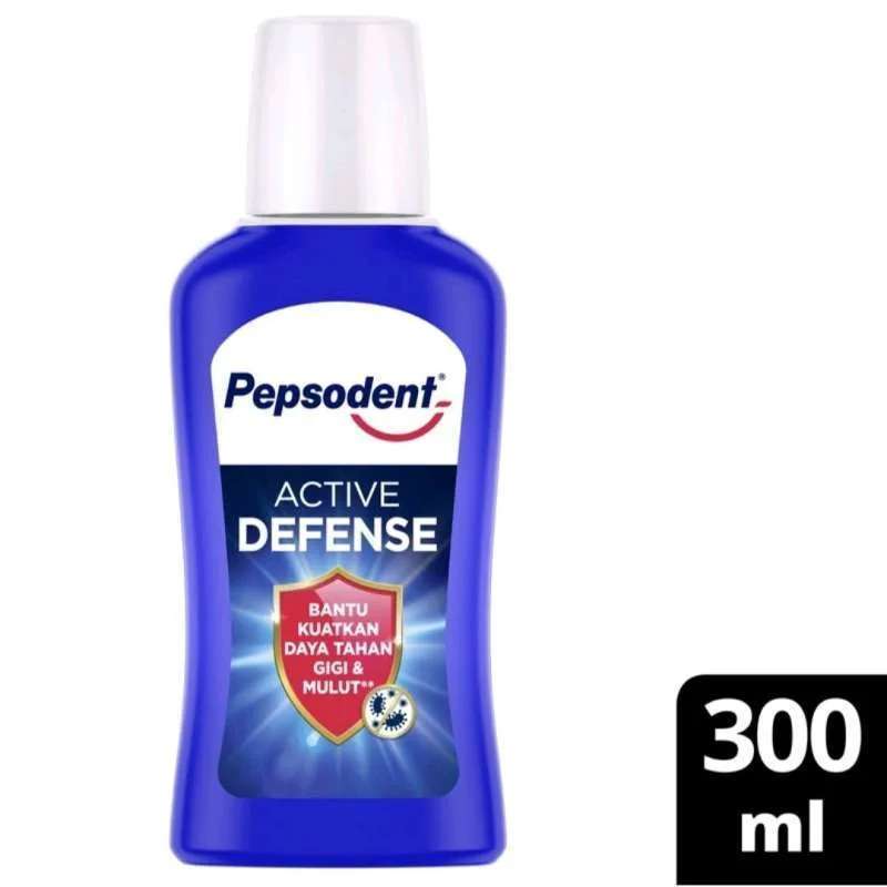 Jual Pepsodent Mouthwash Active Defense 300ml Obat Kumur Di Seller Toko Dhetik Rendeng, Kab