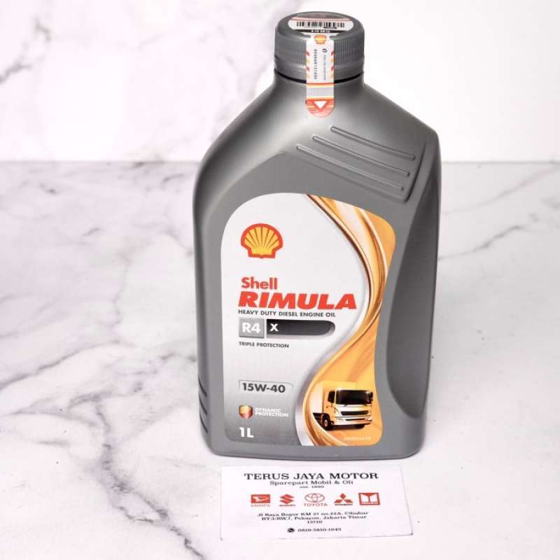 Jual Oli Shell Rimula Diesel 15W-40 1L Asli Original ! di Seller Mqueen ...