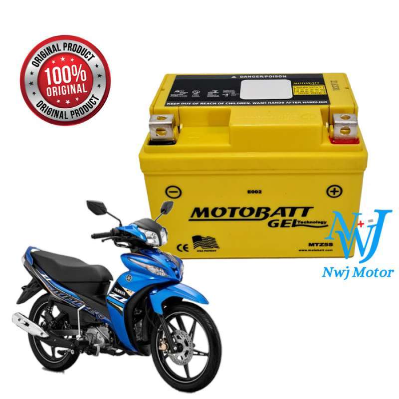 Promo Aki Motor Yamaha Jupiter Z CW Mottobatt MTZ5S Diskon 23% di