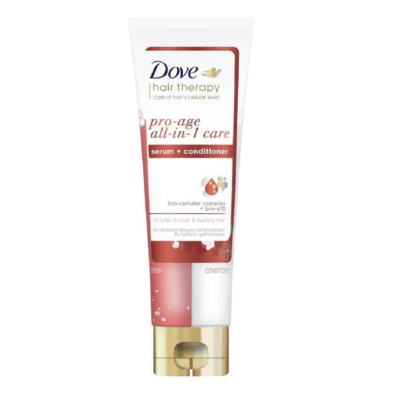 Jual Dove Hair Therapy ProAgeAllIn1 Care Serum+Conditioner 230ml di