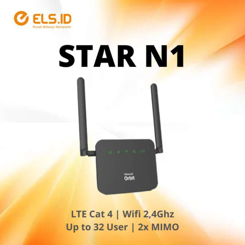 Promo Mini Router Star N1 HKM0127-A + Telkomsel Diskon 7% di Seller ELS ...