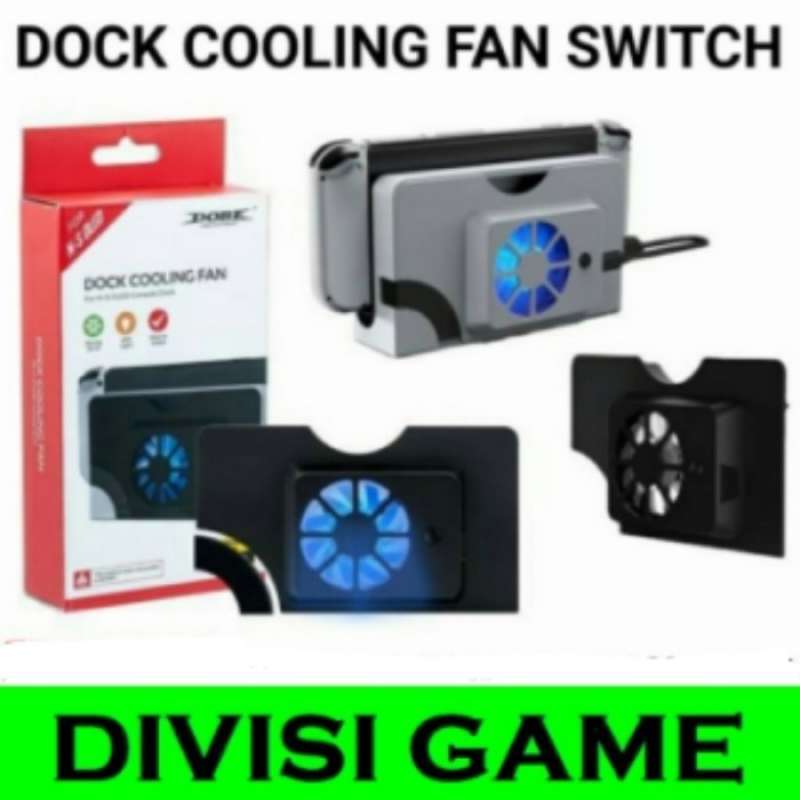 Promo Nintendo Switch Oled Dock Cooling Fan Switch Oled Diskon 23 di