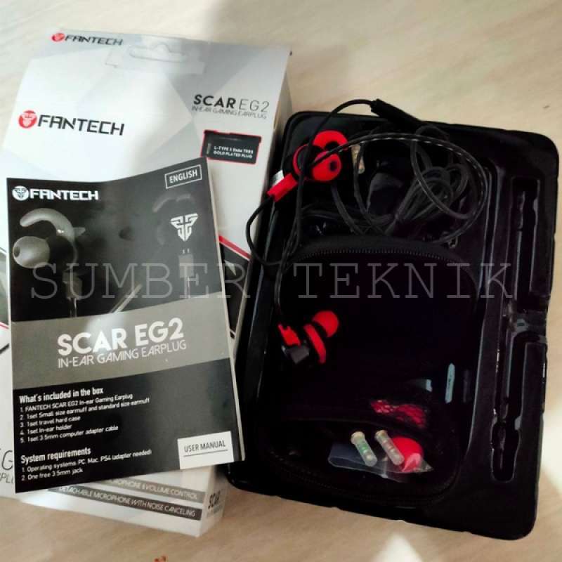 Jual Fantech SCAR EG2 Earphone Mobile Gaming Garansi Resmi di Seller ...