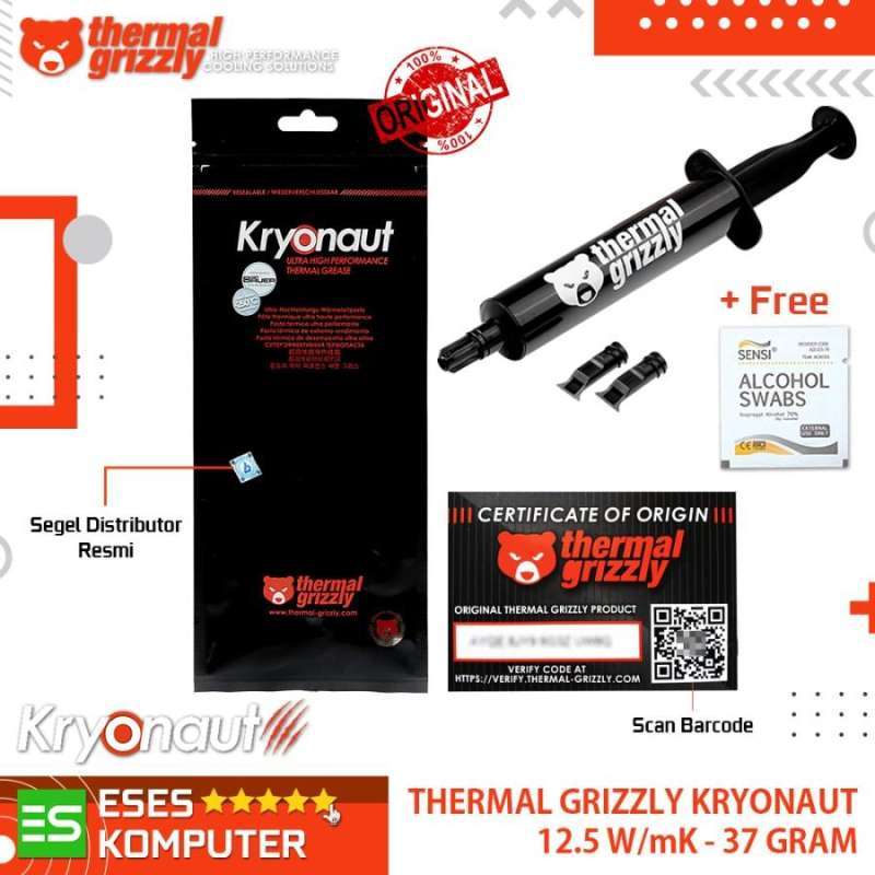 Jual Thermal Grizzly Kryonaout Original Murah - Harga Diskon Februari ...
