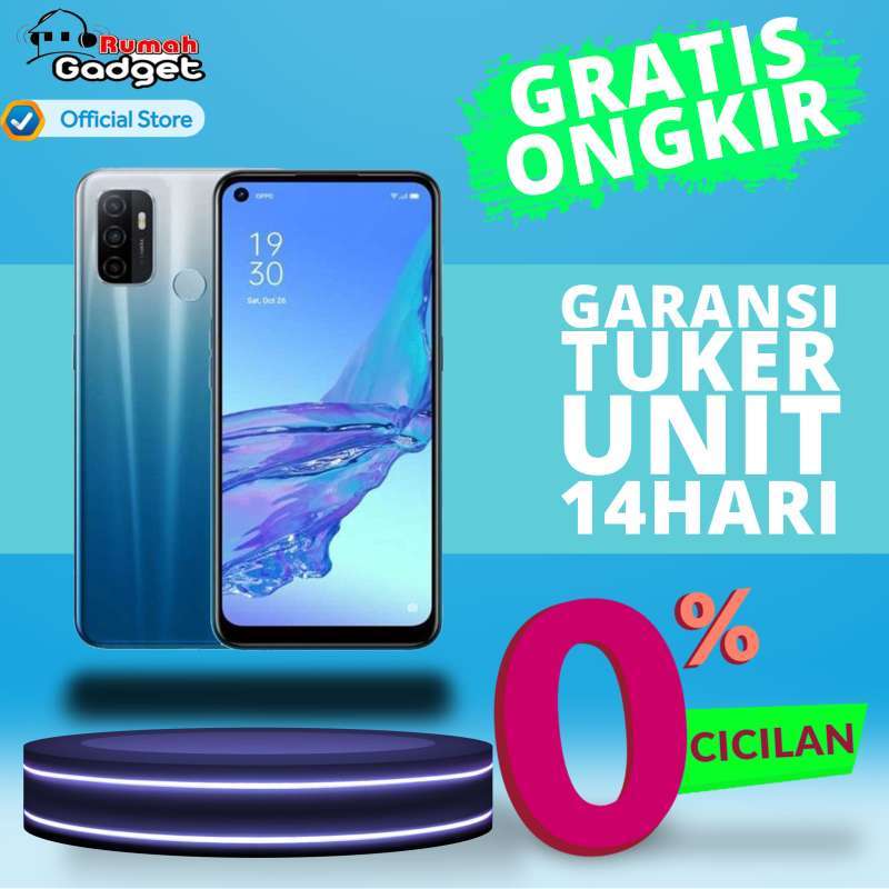 Jual OPPO A53 [ 6 GB / 128 GB ] - Garansi Resmi Online