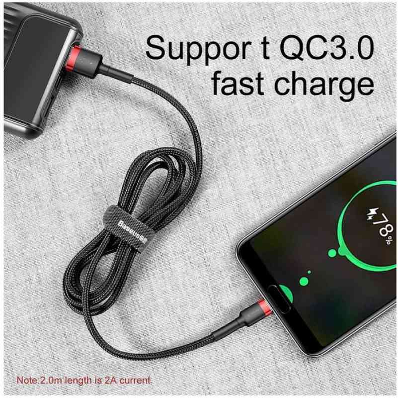 BASEUS Cafule Cable USB 3.0 Male To Micro-B 2A 1M CADKLF-D0G Price in Sri Lanka