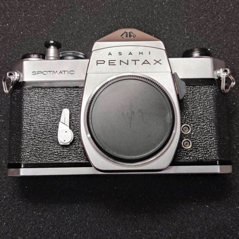 Jual Kamera Analog Asahi Pentax Spotmatic Sp Silver (body Only) + Roll