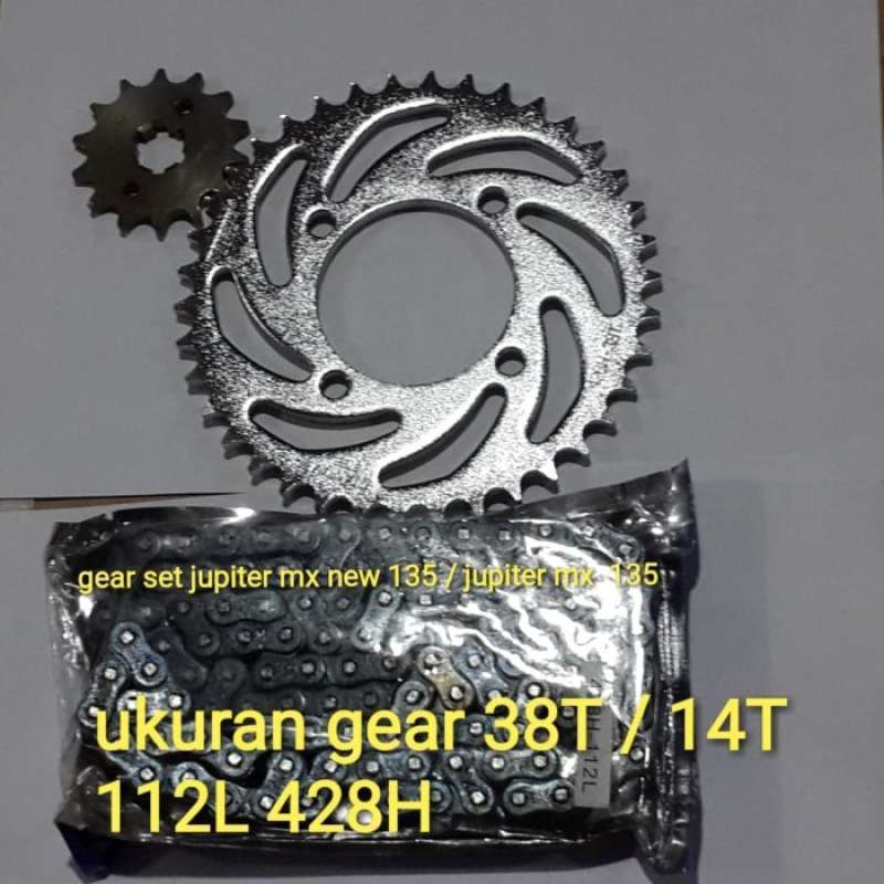 Jual Limited Gear Set Jupiter Mx Gold Baja Eksklusif Di Seller Topsmant