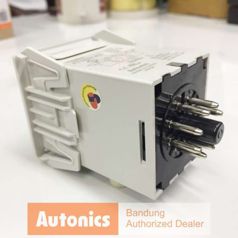 ATS8W-43, Twin Timer, 6-Mode, Multi-Range(0.3 Sec-30Hours), DPDT(2c) Or 2 SPDT, 100-240VAC/24-240 VDC, 8Pin, (Socket Req'd