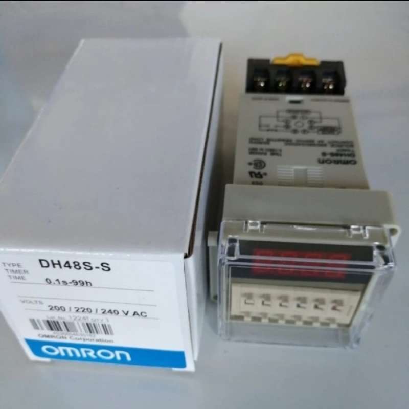 Promo DIGITAL TWIN TIMER COUNTER DELAY RELAY DH48SS 220V +SOCKET