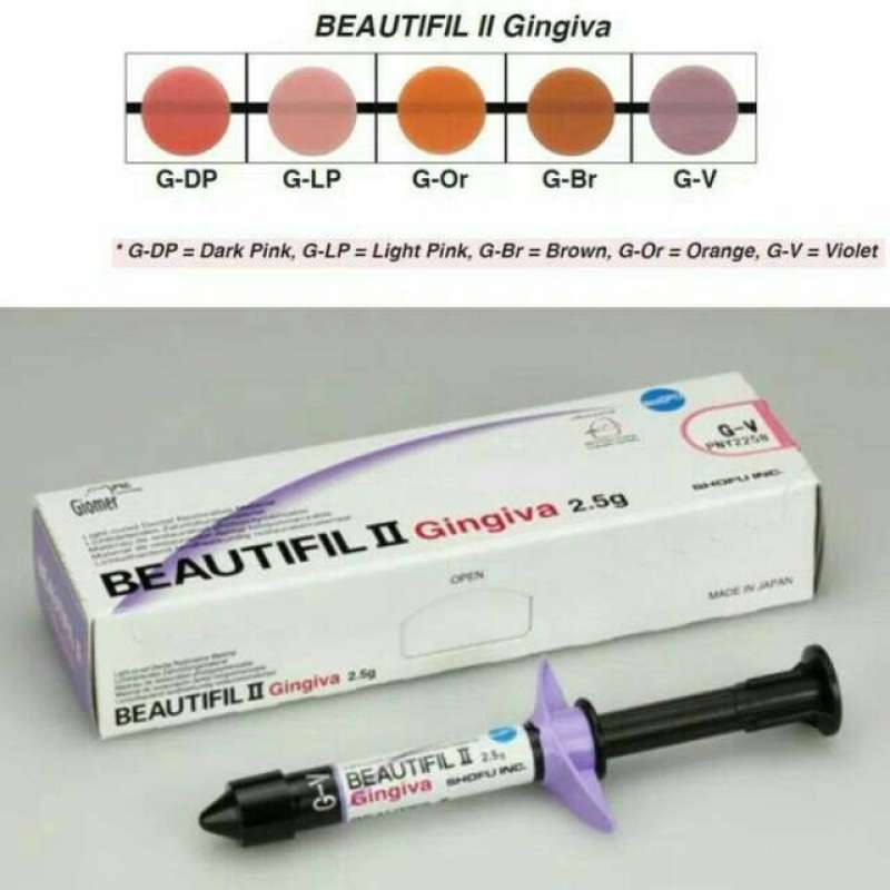 Promo RESIN KOMPOSIT WARNA GUSI PINK DENTAL COMPOSITE GINGIVAL GINGIVA
