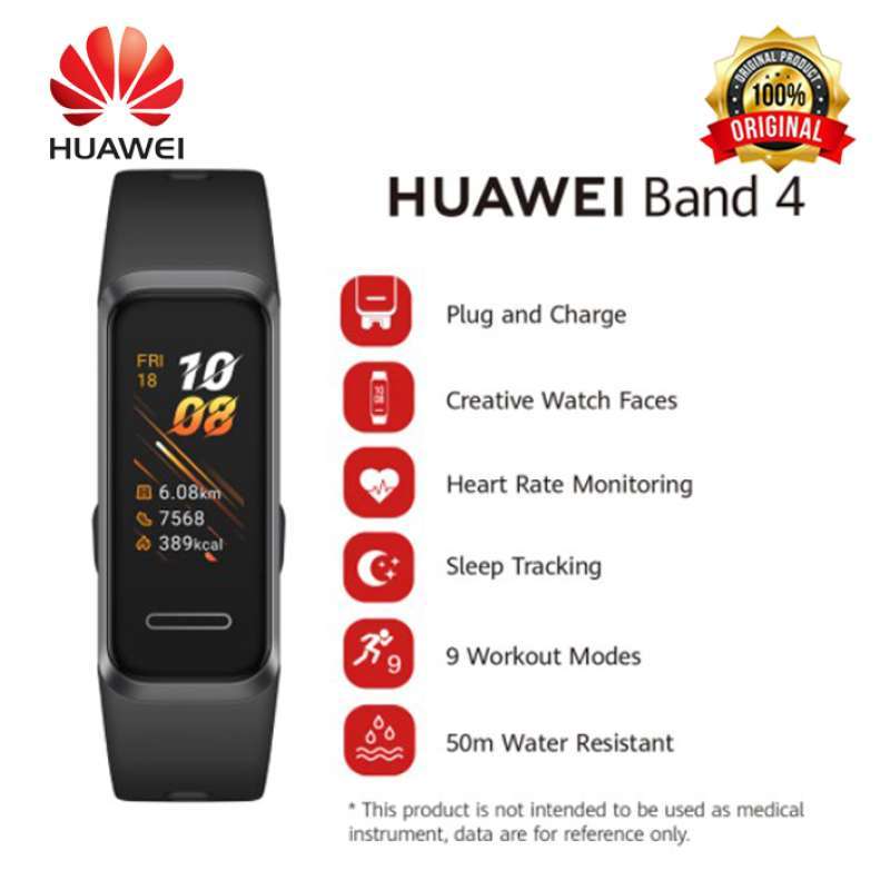 Jual Huawei Band 4 Smart Band Blood Oxygen Spo2 Global Version Smart
