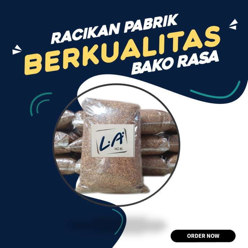 Promo FREE PAPIR + LEM Bako Rasa LA ICE 1kg Racikan Tingwe Pabrikan