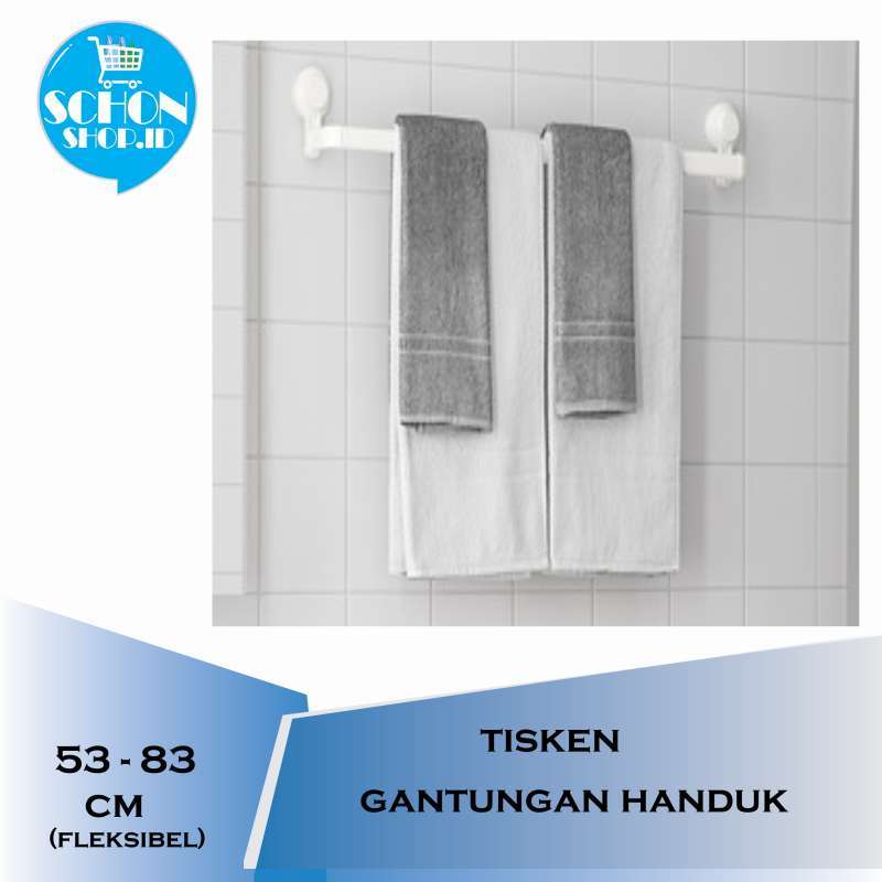 Jual Gantungan Handuk Tempel Tisken Putih Online Maret 2021 | Blibli