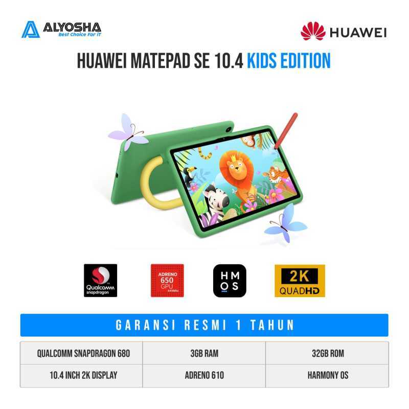 Jual HUAWEI MATEPAD SE KIDS EDITION3/32GBGRAPHITE BLACK GRAPHITE