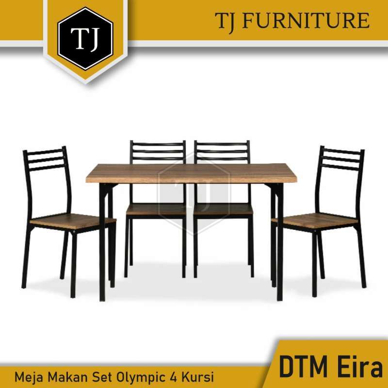 Jual Olympic Set Meja Makan dan 4 Kursi / Dining Table and 4 Chairs Set